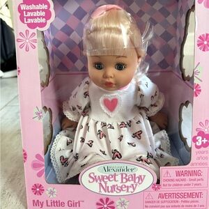 Madame Alexander My Little Girl Doll with Pink Dress